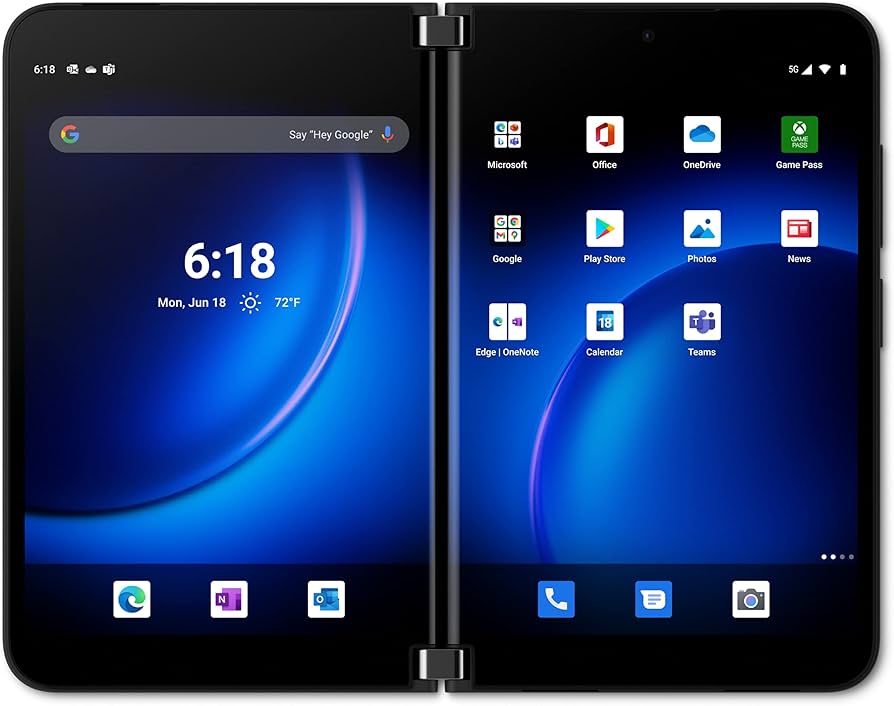 Amazon.com: Microsoft Surface Duo 2 5G 128GB (Unlocked) - Obsidian