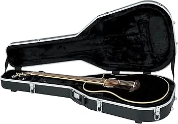 Amazon.com: Gator Cases Deluxe ABS Molded Guitar Case for Acoustic