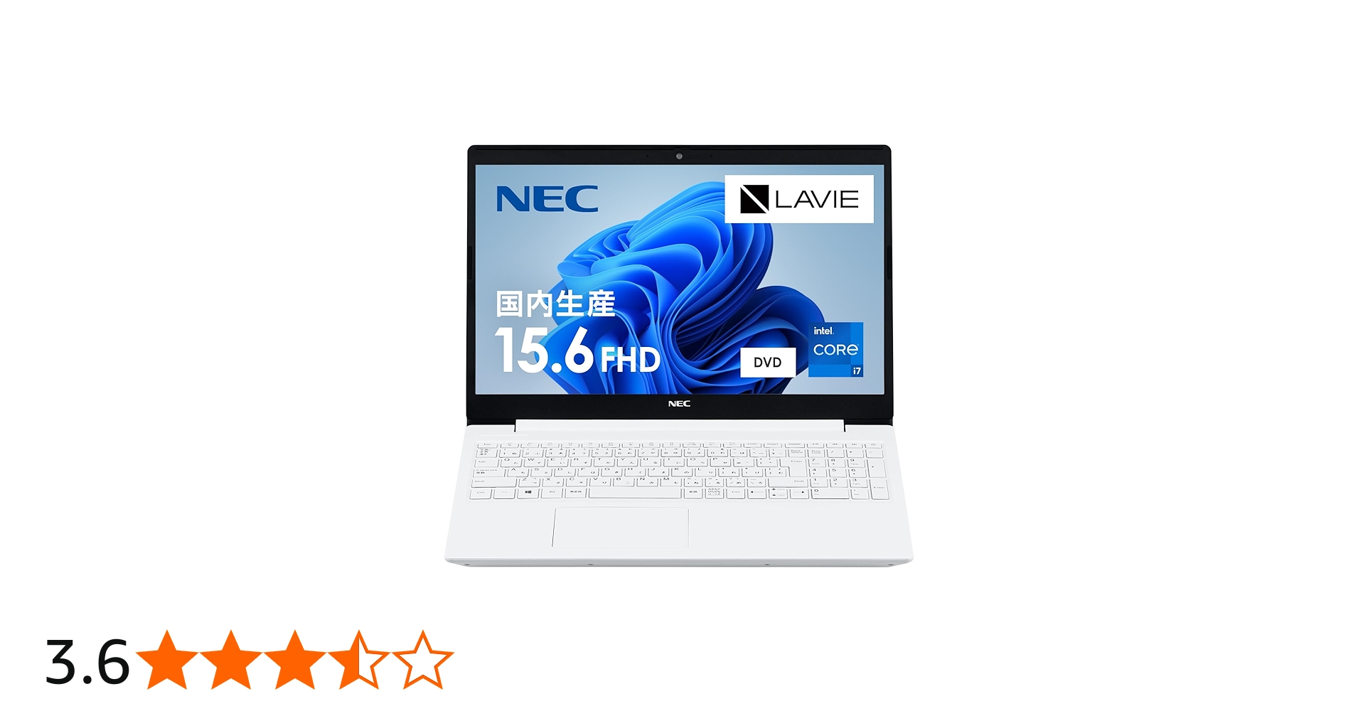 Amazon.co.jp: NEC Laptop, LAVIE Direct N15(S), 15.6 Model, Core i7