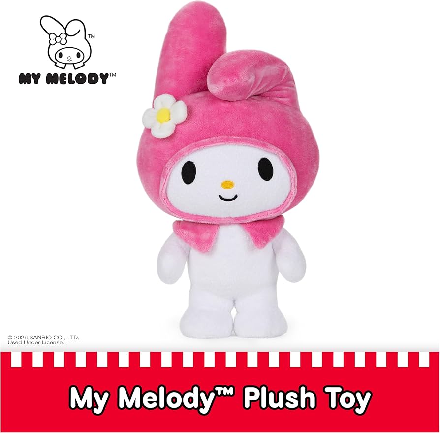 Amazon.com: GUND Sanrio Hello Kitty My Melody Plush, Premium