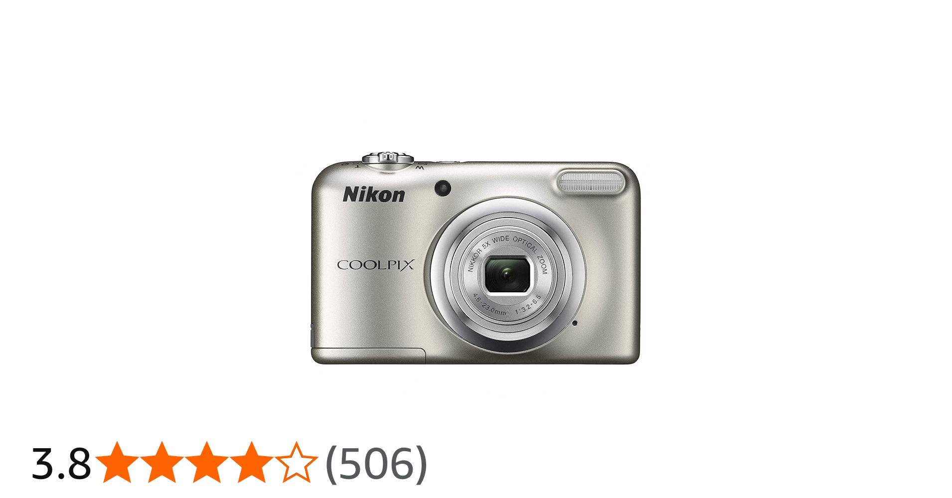 Nikon digital camera COOLPIX A10 Silver (Japan Import-No Warranty