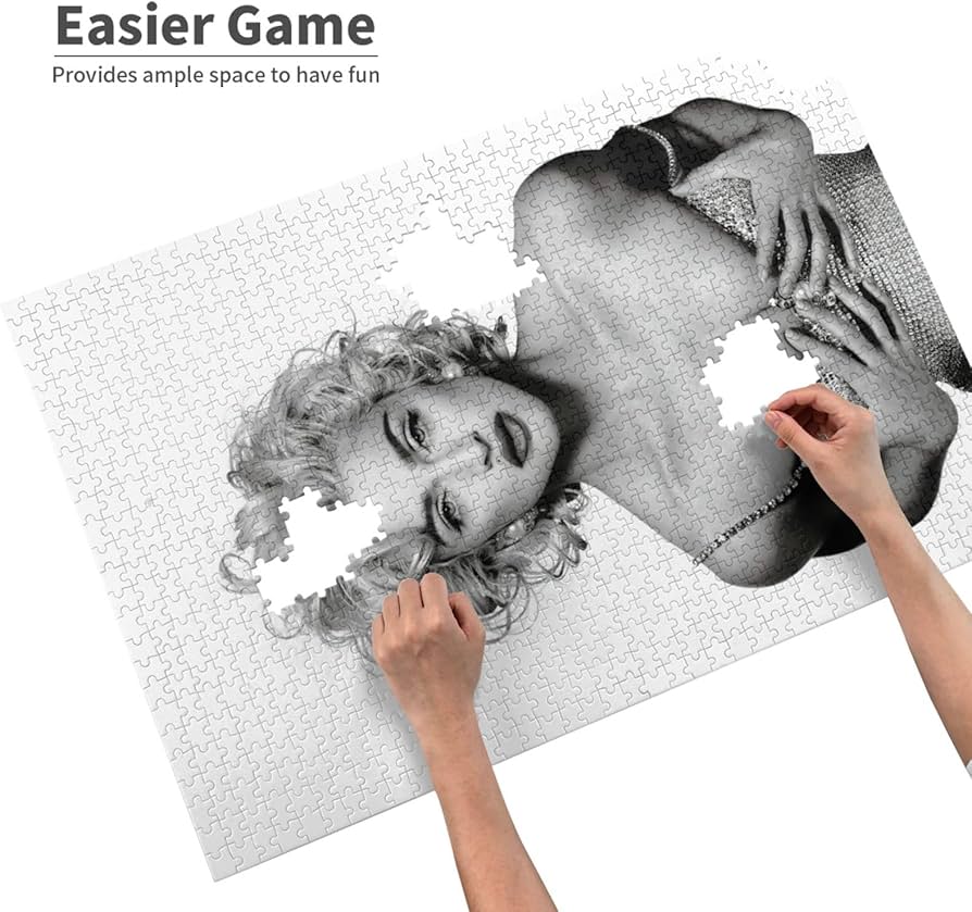 Amazon.co.jp: 1000ピース ジグソーパズル マドンナ 木製パズル Puzzle