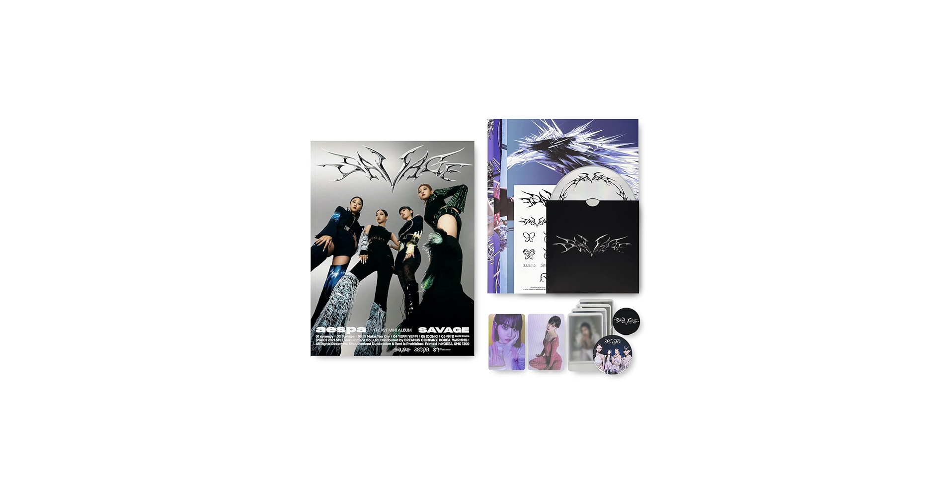 AESPA 1ST MINI ALBUM - SAVAGE [ Hallucination Quest Ver