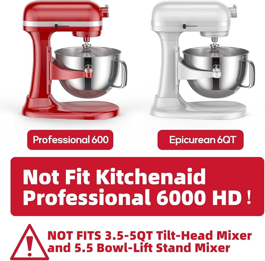Amazon.com: KN2B6PEH 6QT Bowl-Lift Stand Mixer Bowl, Compatible
