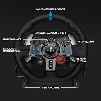 Amazon.com: Logitech G29 Driving Force Racing Wheel and Floor