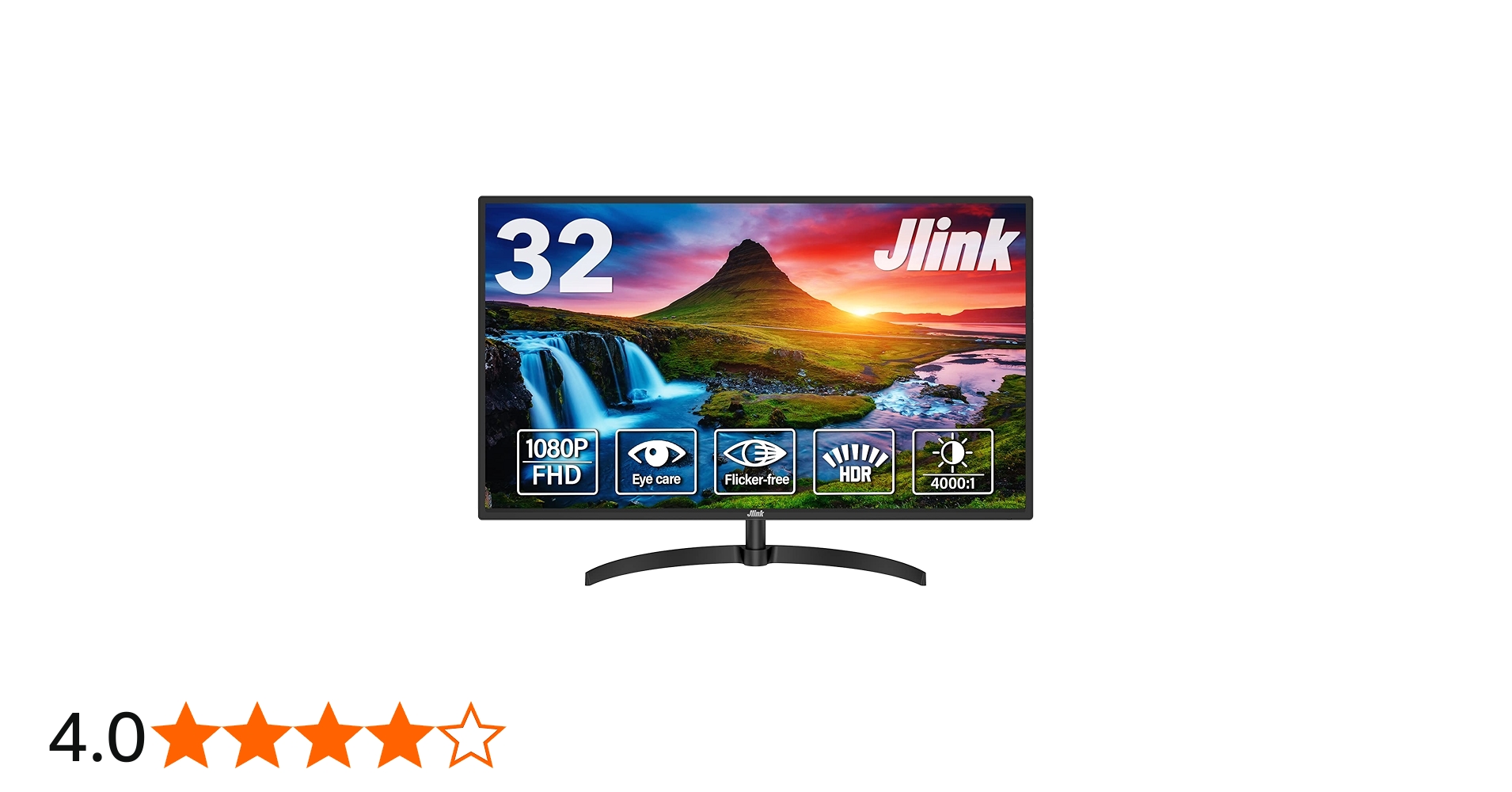Amazon.co.jp: Jlink モニター 32インチ ディスプレイ 1920*1080P VA