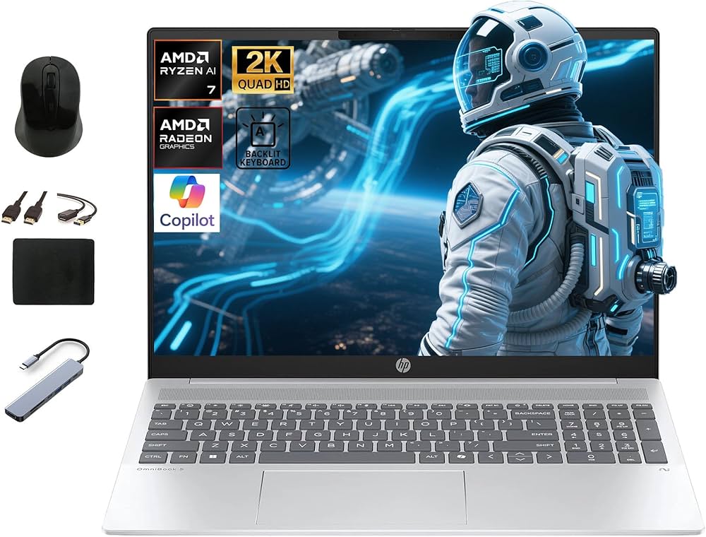 Amazon.co.jp: HP OmniBook 5 Copilot AI ビジネスノートパソコン 16