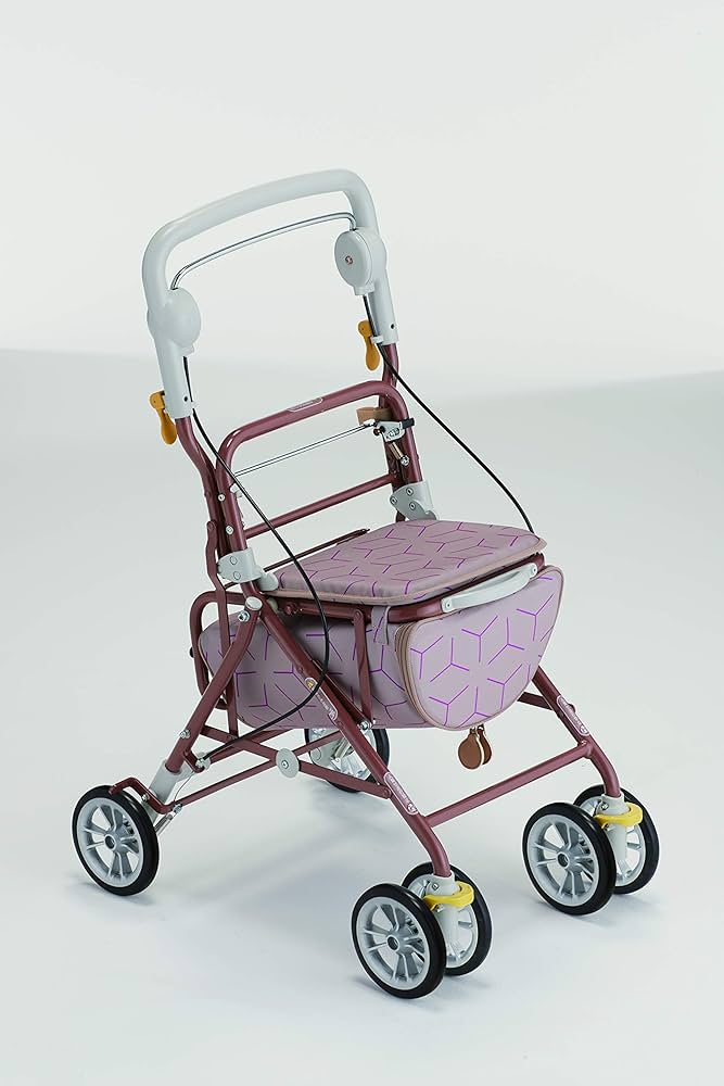 Amazon｜【フランスベッド正規品】 シルバーカー あずき色 「R・active