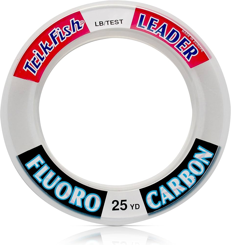 Amazon.com : TrikFish Fluorocarbon Leader Fishing Line - Trik Fish