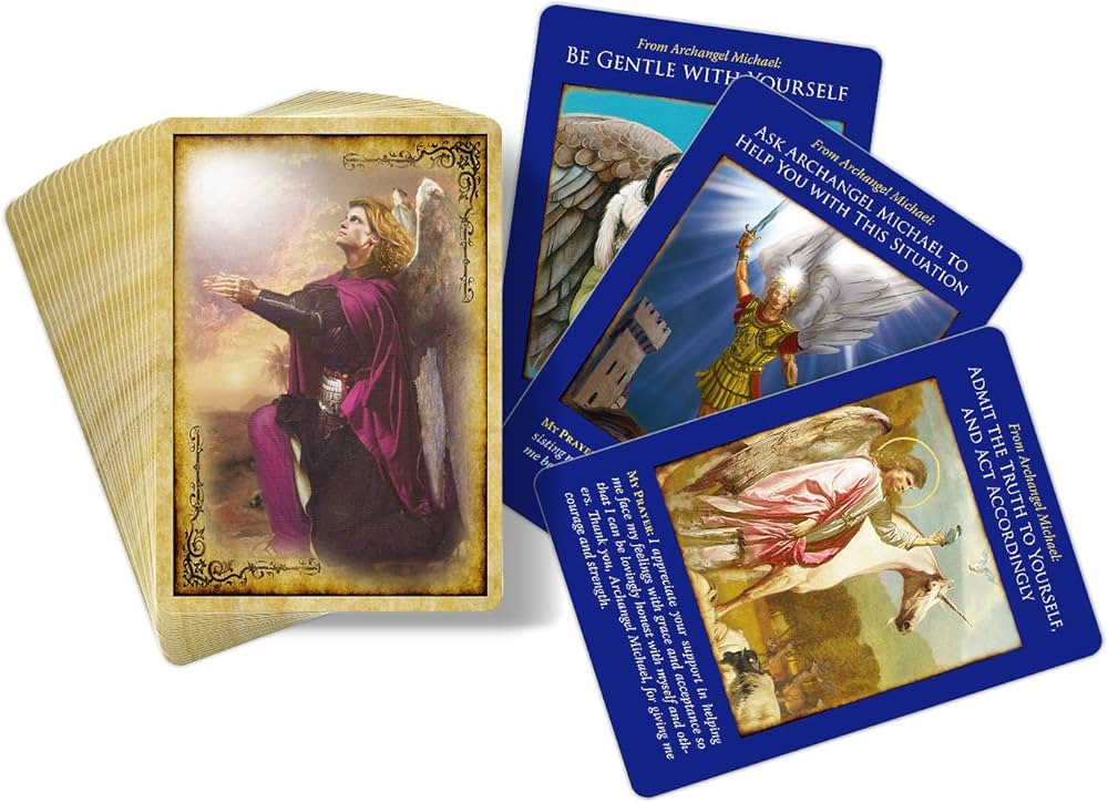 Amazon.co.jp: 大天使ミカエルオラクルカード(日本語版説明書付)新装版