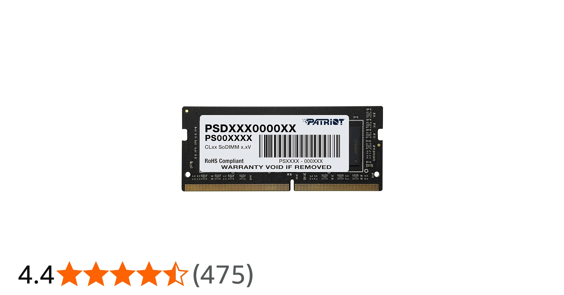 Amazon.co.jp: PATRIOT パトリオットメモリ ノートパソコン用メモリ