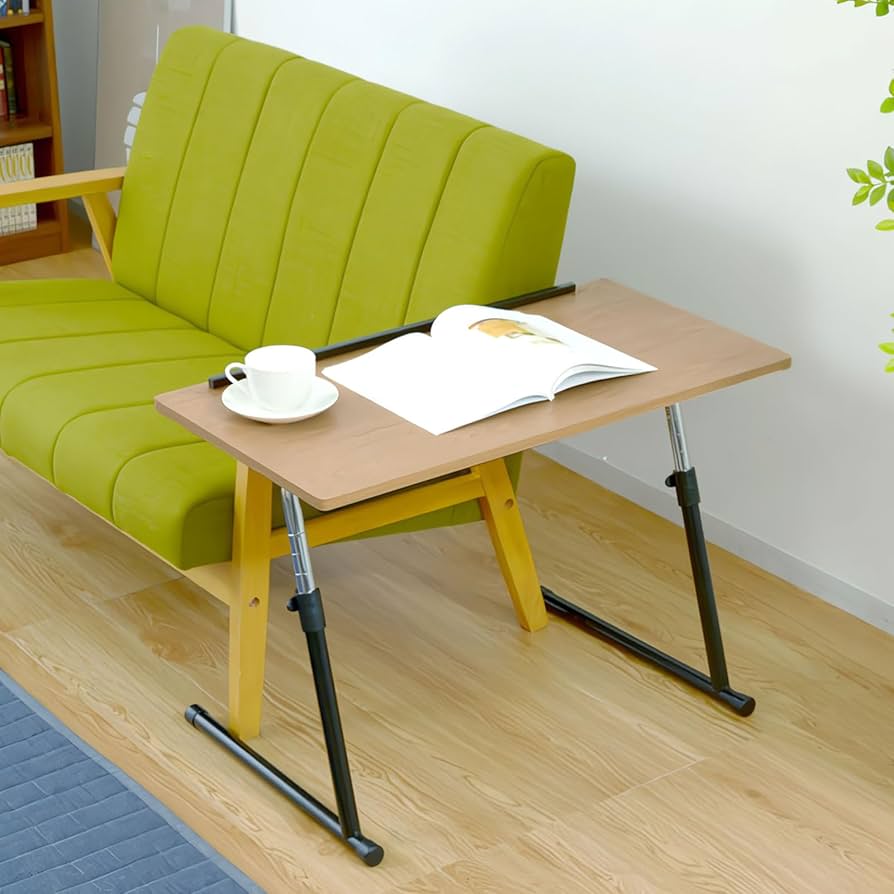 美品】モモナチュラルFD LOW TABLE S ME ローテーブル昇降式 MOMO