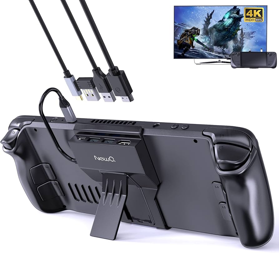 Amazon.com: Portable Steam Deck/Steam Deck OLED Dock, 4-in-1