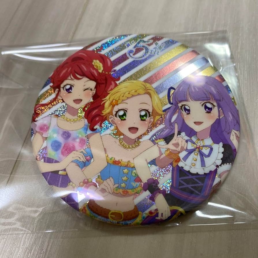 アイカツ 5th フェスグリッター缶バッジ全11種コンプリートセット
