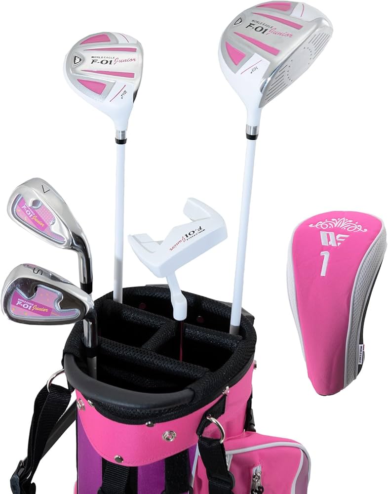 Amazon.co.jp: WORLD EAGLE 子供用 ジュニア ゴルフ クラブセット