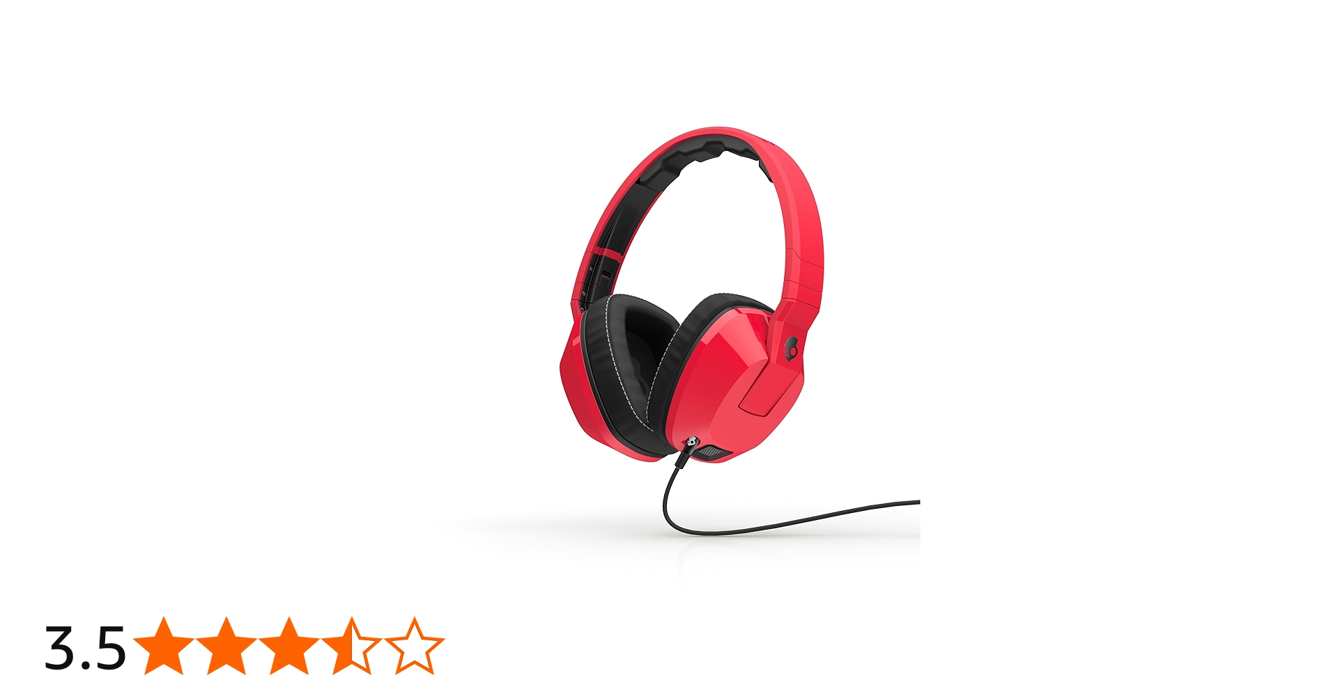 Amazon.co.jp: Skullcandy Crusher 密閉型ヘッドホン RED J6SCFY-059
