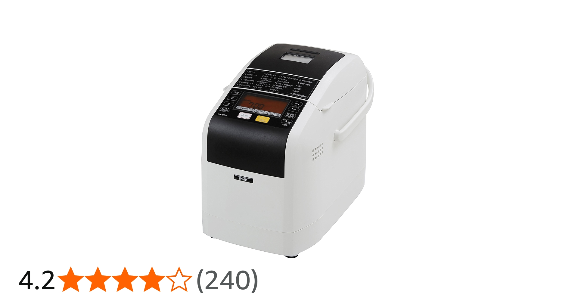 Amazon | エムケー精工(MK精工) 自動ホームベーカリー ふっくらパン屋