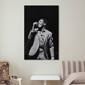 Amazon.com: HOTOS Otis Redding Singer Poster Life Photo Black