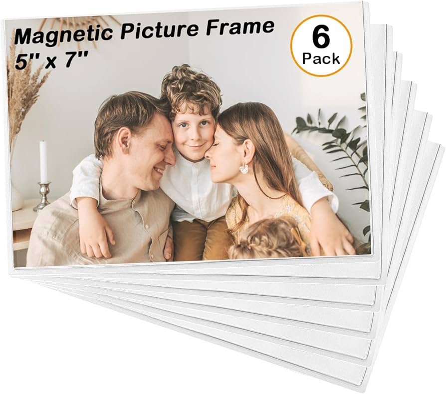Amazon.com - Mingting Magnetic Picture Frame, Holds 5X7 Inches