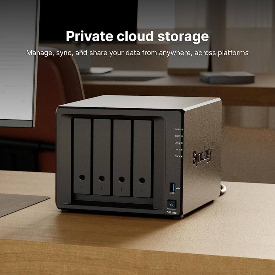 Amazon.com: Synology DiskStation DS923+ 4-Bay NAS Enclosure Server