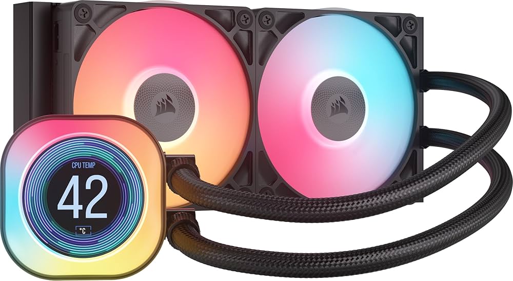 Amazon | CORSAIR iCUE LINK TITAN 240ラジエーター RX ARGBケース
