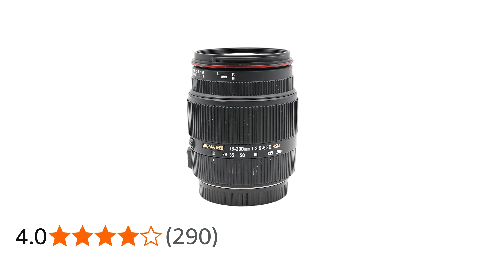 Amazon.co.jp: SIGMA 高倍率ズームレンズ 18-200mm F3.5-6.3IIDC OS