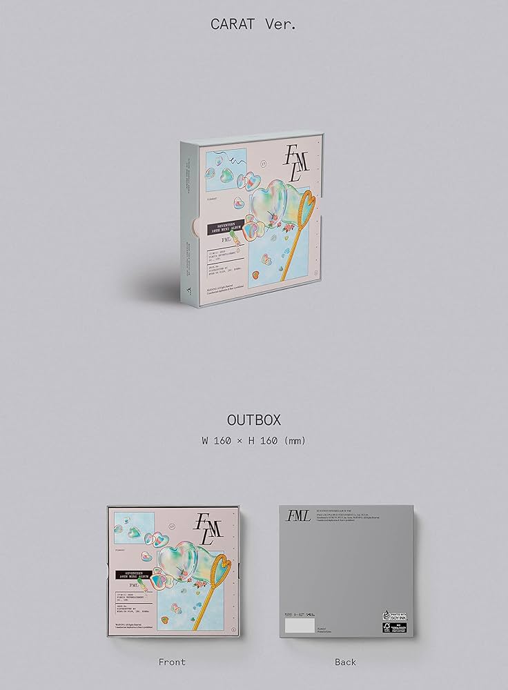 Seventeen - FML - Carat Version - incl. Booklet, Lyric Book + 4
