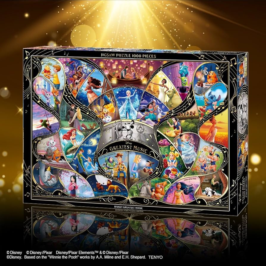 TDL限定] ジグソーパズル1000ピースTOON TOWN 1996