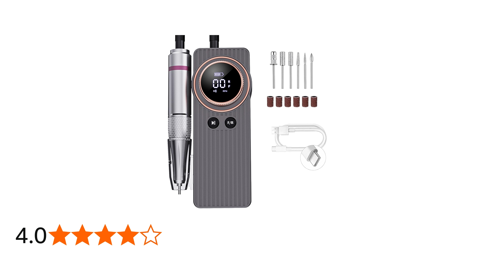 Amazon.co.jp: 電動ネイルマシン エルエンスタジオ 携帯用ネイル