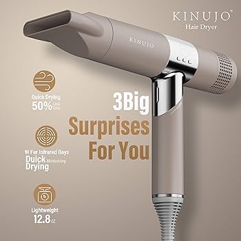 Amazon.com : KINUJO Infrared Hair Dryer Professional Blow Dryer