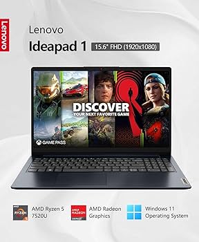 Amazon.com: LENOVO Ideapad 1 Laptop, 15.6
