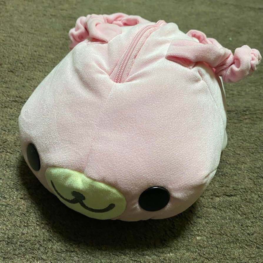 Amazon.co.jp: まめゴマ さくらゴマ ピンク ぬいぐるみ バッグ平成初期