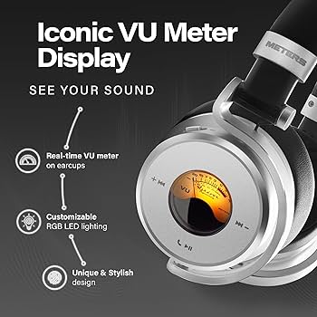 Amazon.com: Meters OV-1-B-C Over-Ear Wireless Headphones with