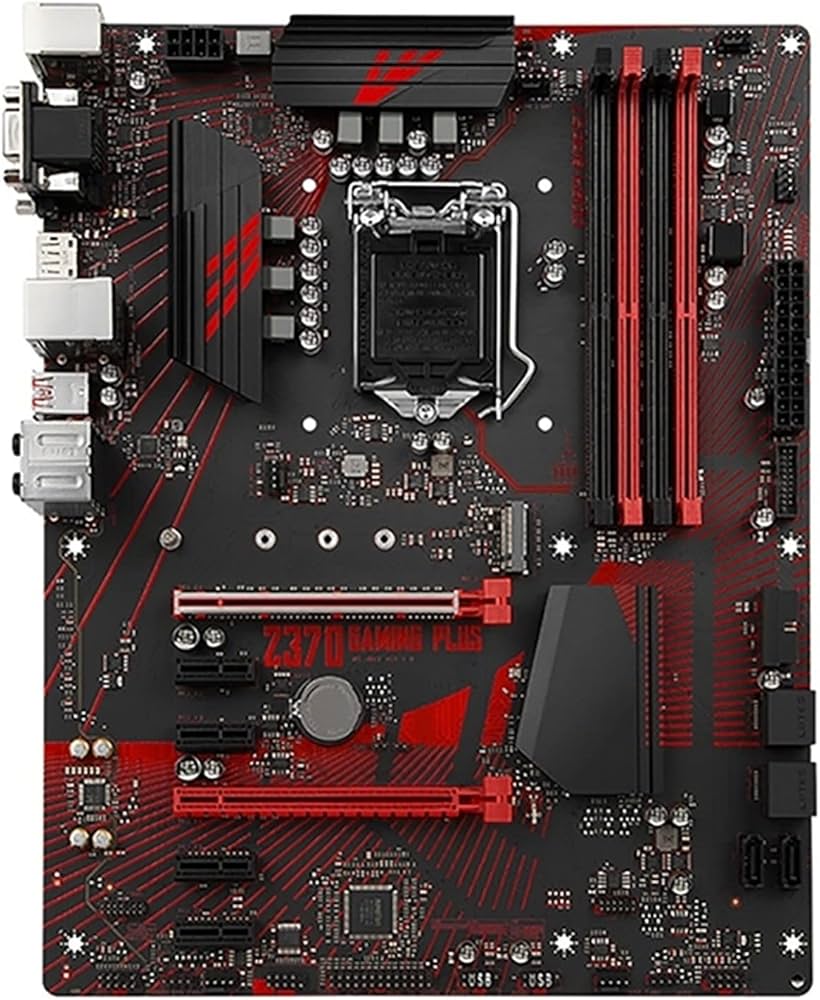 Amazon | マザーボードfit for MSI Z370 GAMING PLUS LGA 1151 DDR4 M