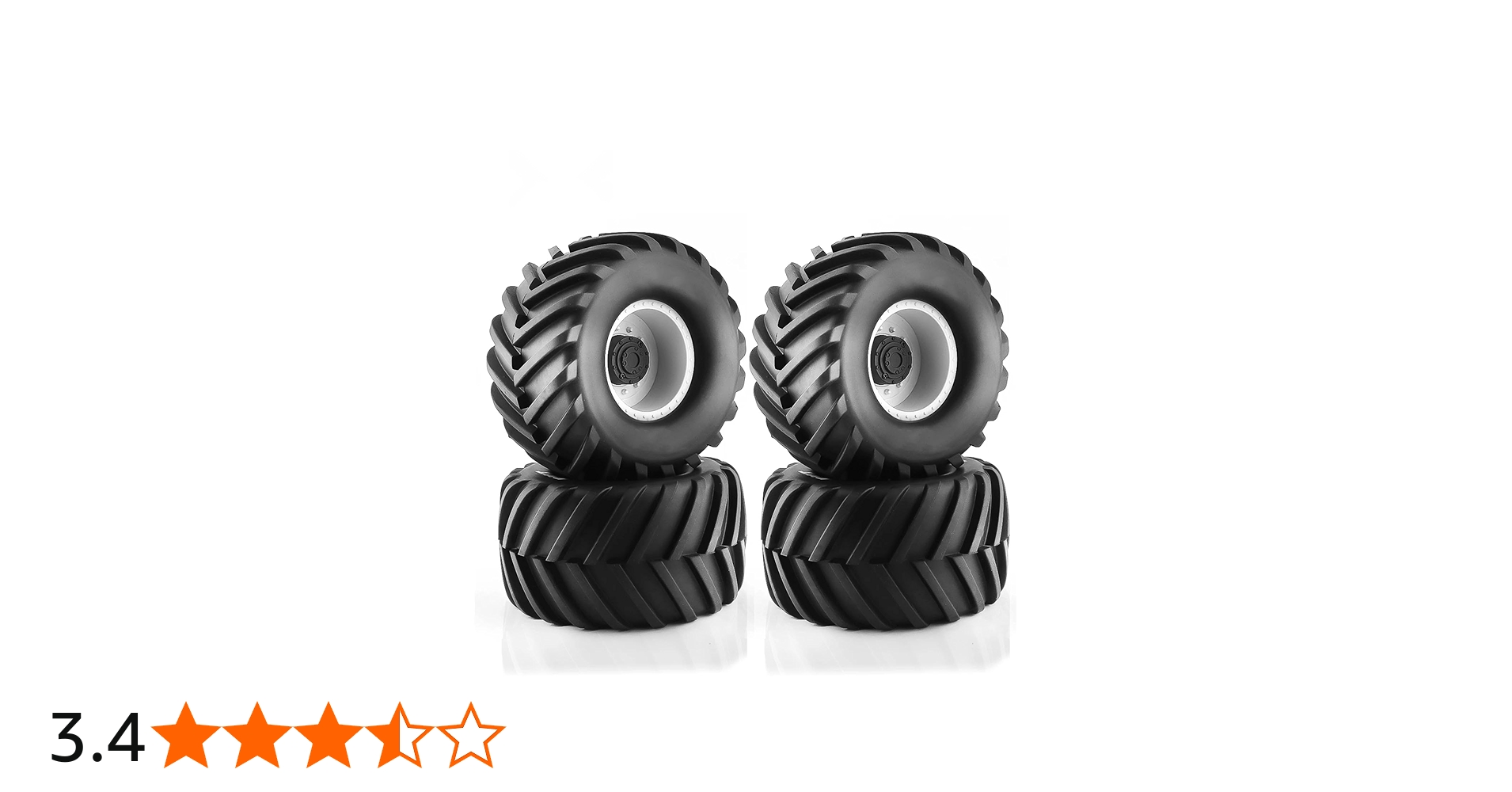 Amazon | Chanmoo 1/8 RC モンスタートラックタイヤと17mm 六角