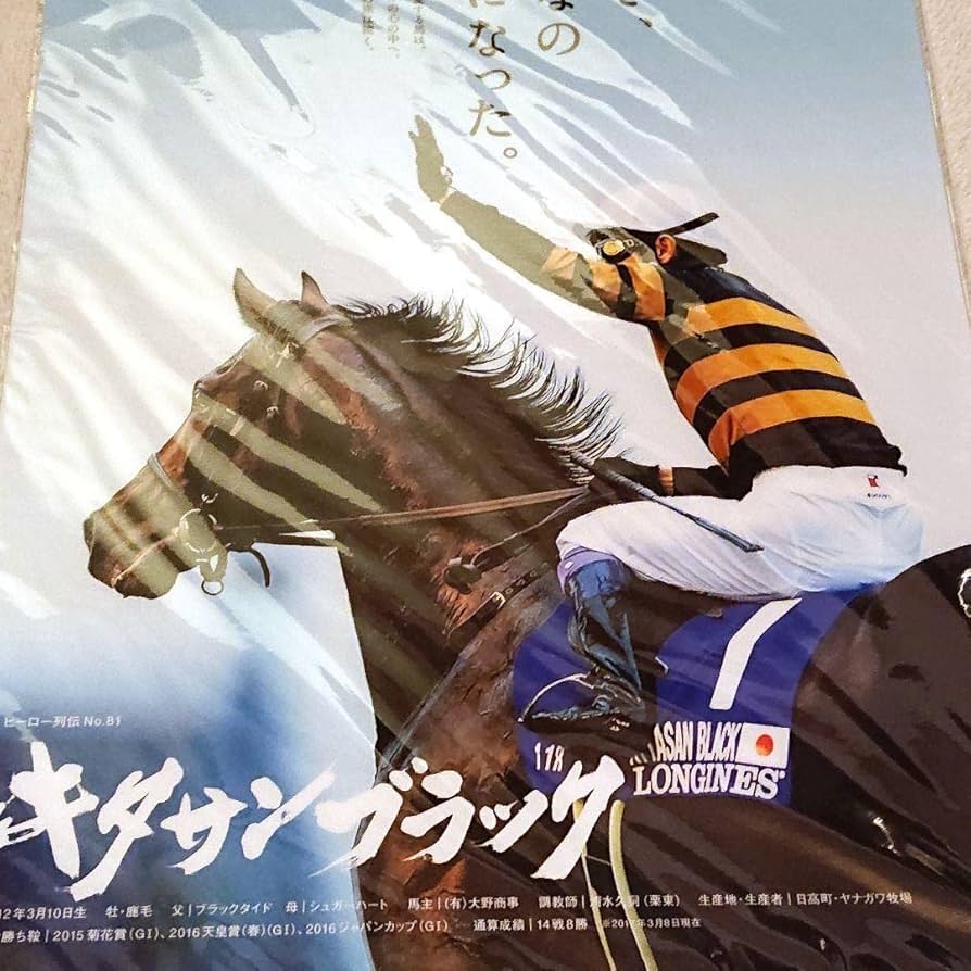 Amazon.co.jp: JRA ヒーロー列伝 キタサンブラック クリアファイル