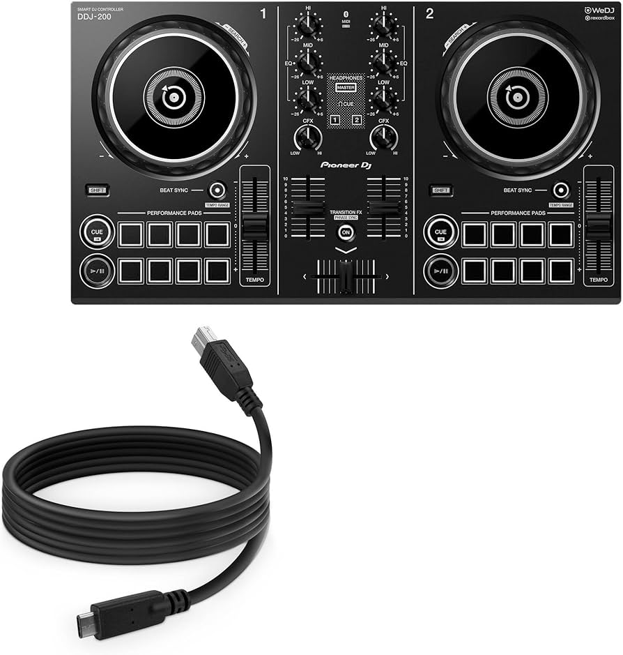 Amazon.com: BoxWave Cable Compatible with Pioneer DJ DDJ-200