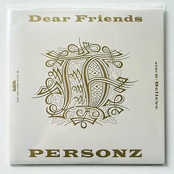 Amazon.co.jp: 限定7インチレコード personz dear friends パーソンズ
