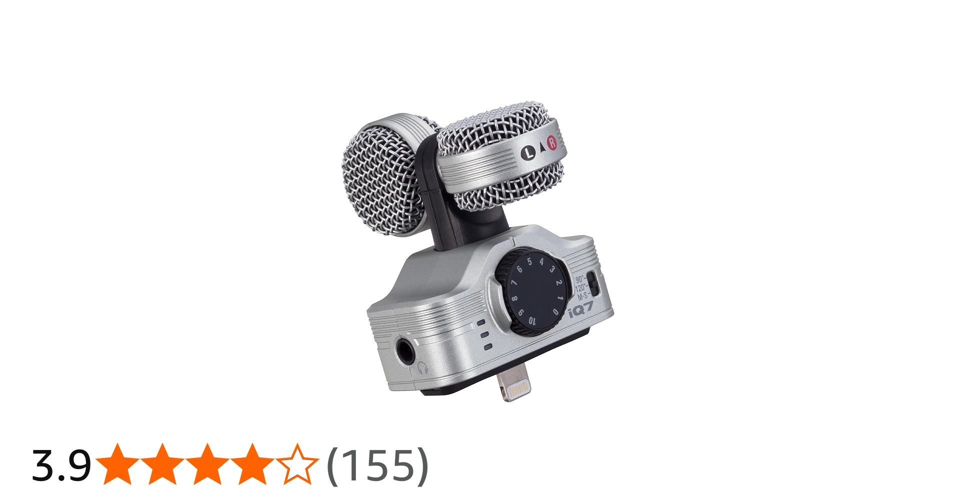 Amazon | ZOOM ズーム iQ7 Lightning接続 ステレオマイク iPhone iPad