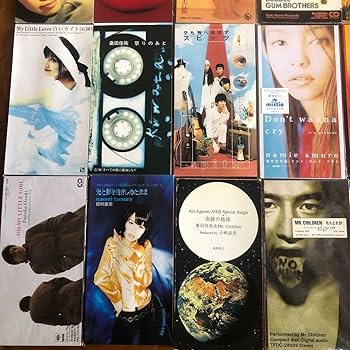 Amazon.co.jp: 8cm シングルCD 20枚 セット 安室奈美恵 スピッツ Mr