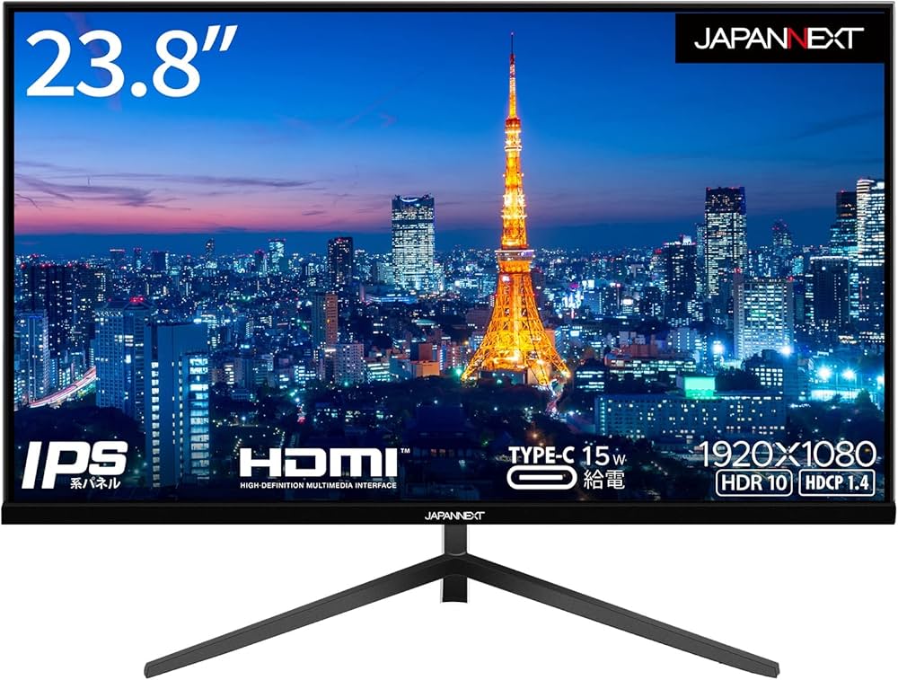 Amazon.co.jp: JAPANNEXT 23.8インチ モニター フルHD 1920x1080解像度