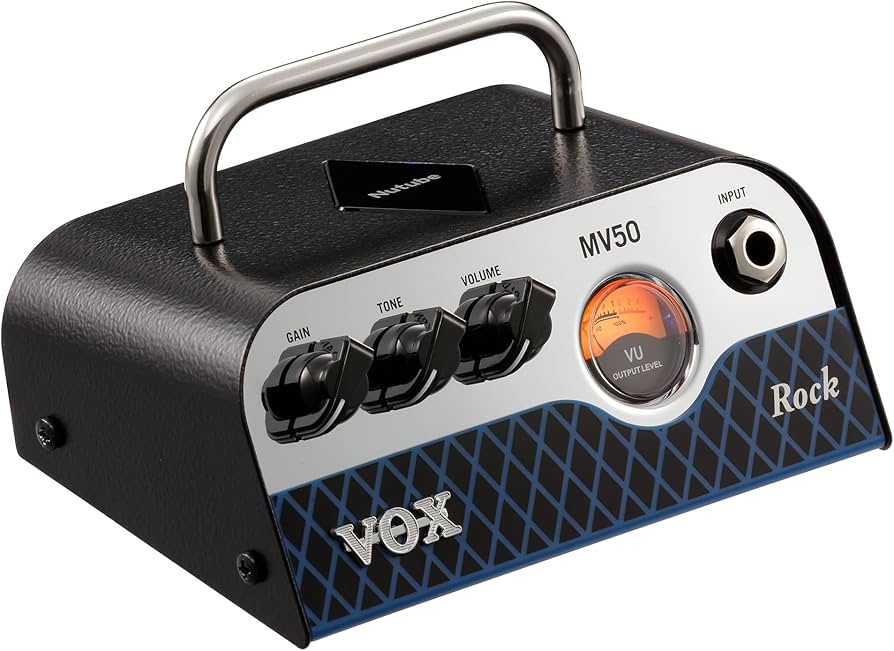 Amazon.com: VOX MV50 Series Amplifier Head, Deep Red (MV50CR