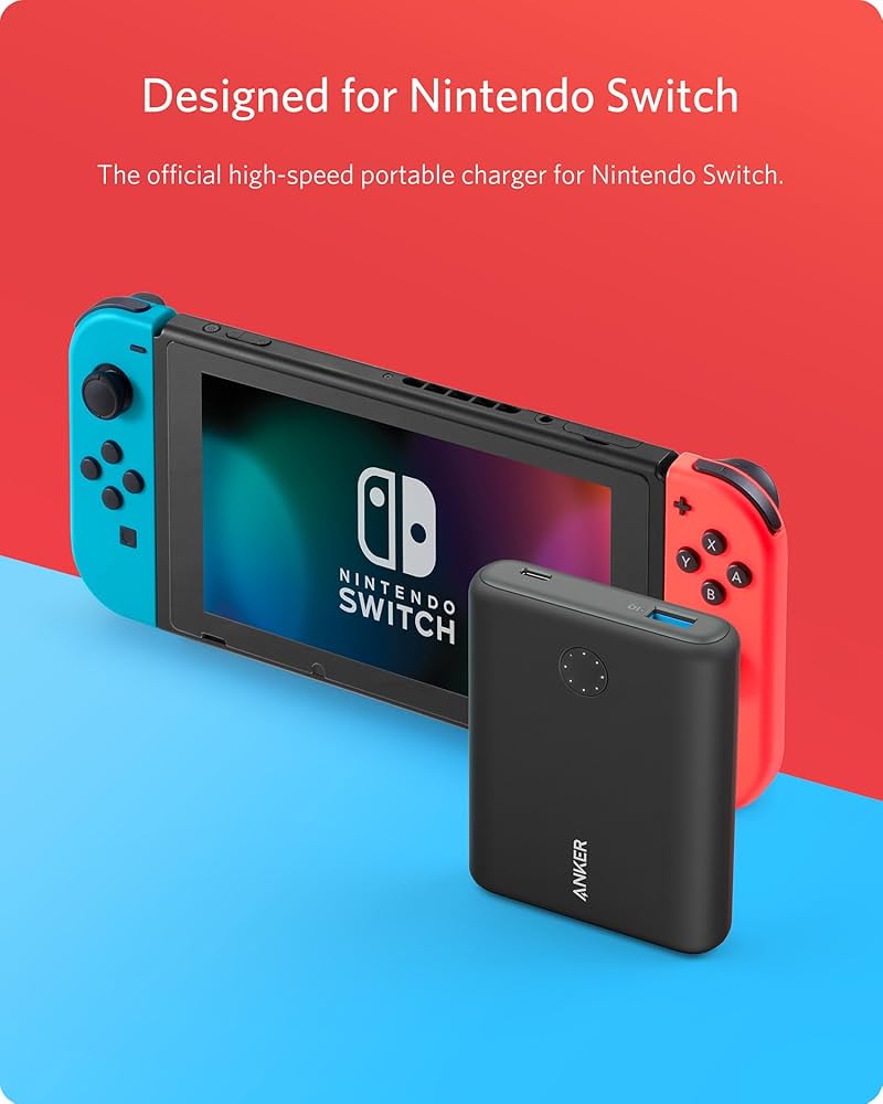 Amazon.com: [Power Delivery] Anker PowerCore 13400 Nintendo Switch