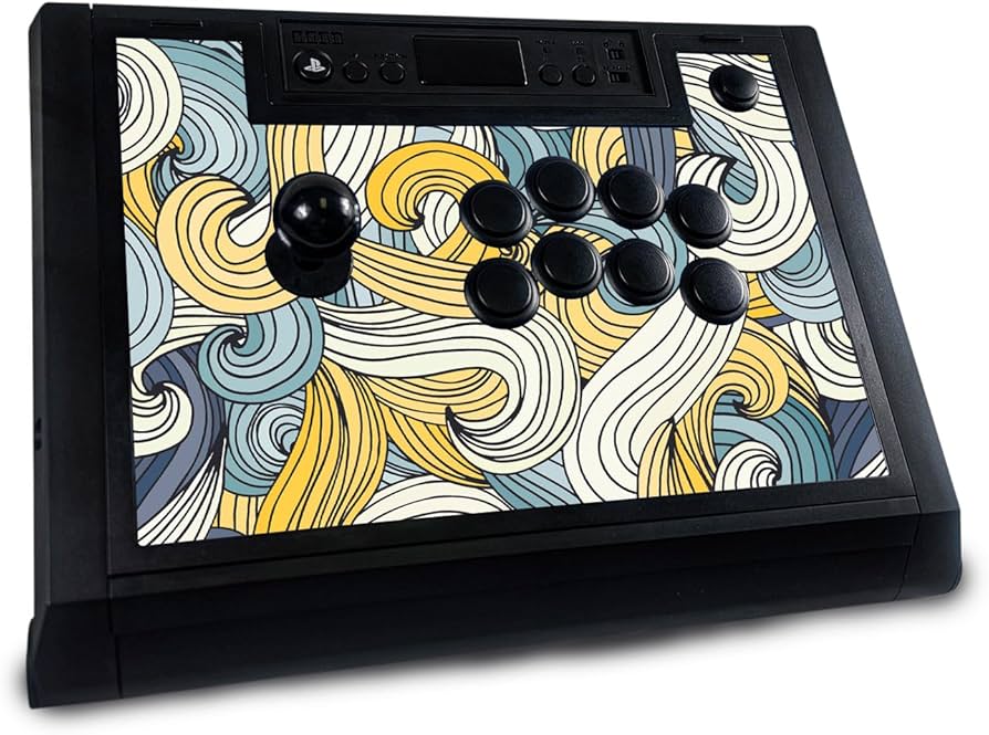 Amazon.com: Gaming Skin Compatible with Hori Fighting Stick Alpha