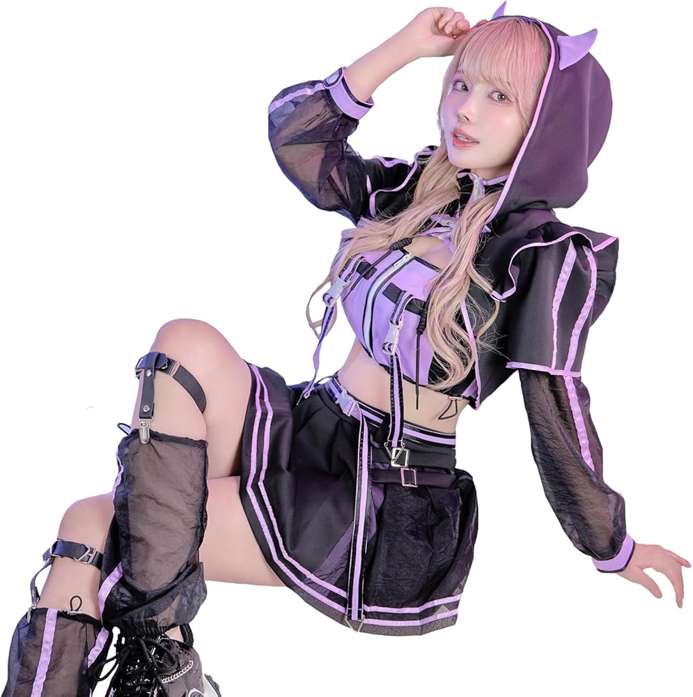 Amazon.co.jp: [Malymoon] コスプレ 天使界隈 ゲーミング デビル 新色