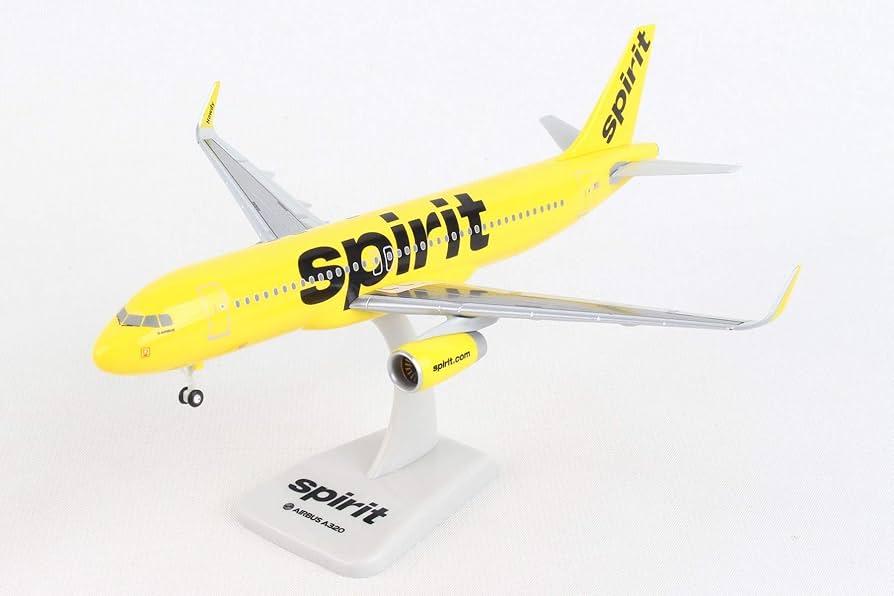 Amazon.com: Hogan Daron Wings 1/200 Airbus A320 Spirit Airlines
