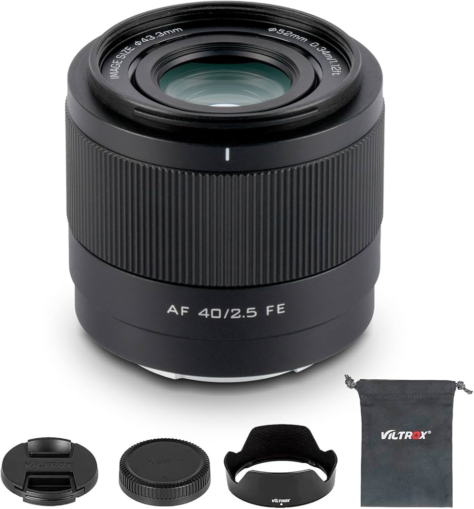 Amazon.co.jp: VILTROX 40mm F2.5 FEマウント フルフレーム オート