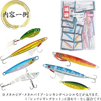 Amazon.co.jp: オルルド釣具 福袋2025ショアジギング（ヘビー）セット