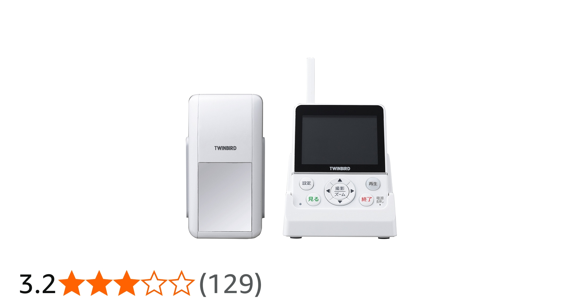 Amazon.co.jp: TWINBIRD ワイヤレス・ドアスコープモニター DoNaTa