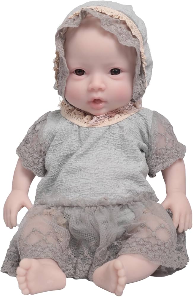 Amazon | QIAOYIQIAO 18.5インチの完全なボディシリコーンの赤ん坊は